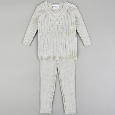 Knit Braided Baby Boy Set - Kidichic